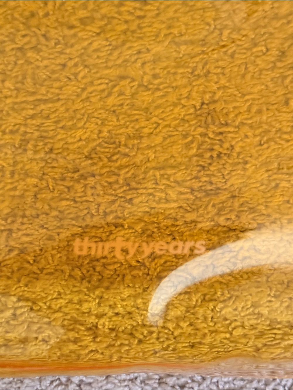 Thirty Years Clear Tote Bag in Honey - Picture 3 of 6